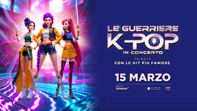 LE GUERRIERE K-POP: il fenomeno globale arriva alla Nova Arena di Tortona