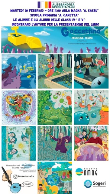 Spinetta, con “Goccettina. Missione Terra” l’educazione ambientale tra i banchi di scuola