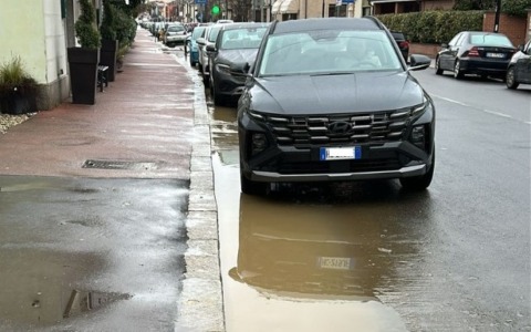 Maltempo: uscito il Rio Lovassina a Spinetta Marengo, allagamenti a Valmadonna