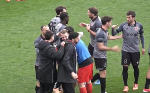 Pellegrini risolve un match di alto livello. Alessandria in vantaggio sul Montecchio in Coppa Italia