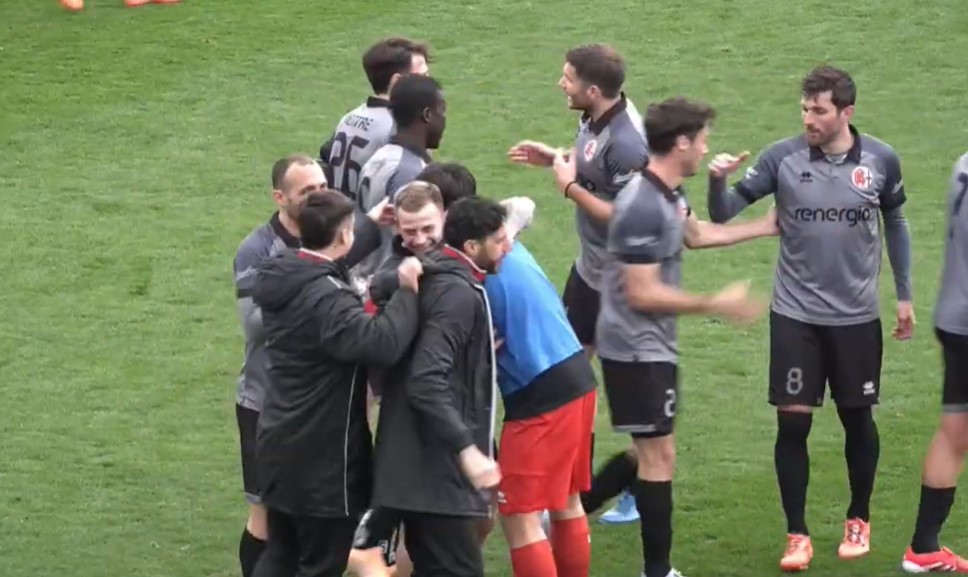 Pellegrini risolve un match di alto livello. Alessandria in vantaggio sul Montecchio in Coppa Italia