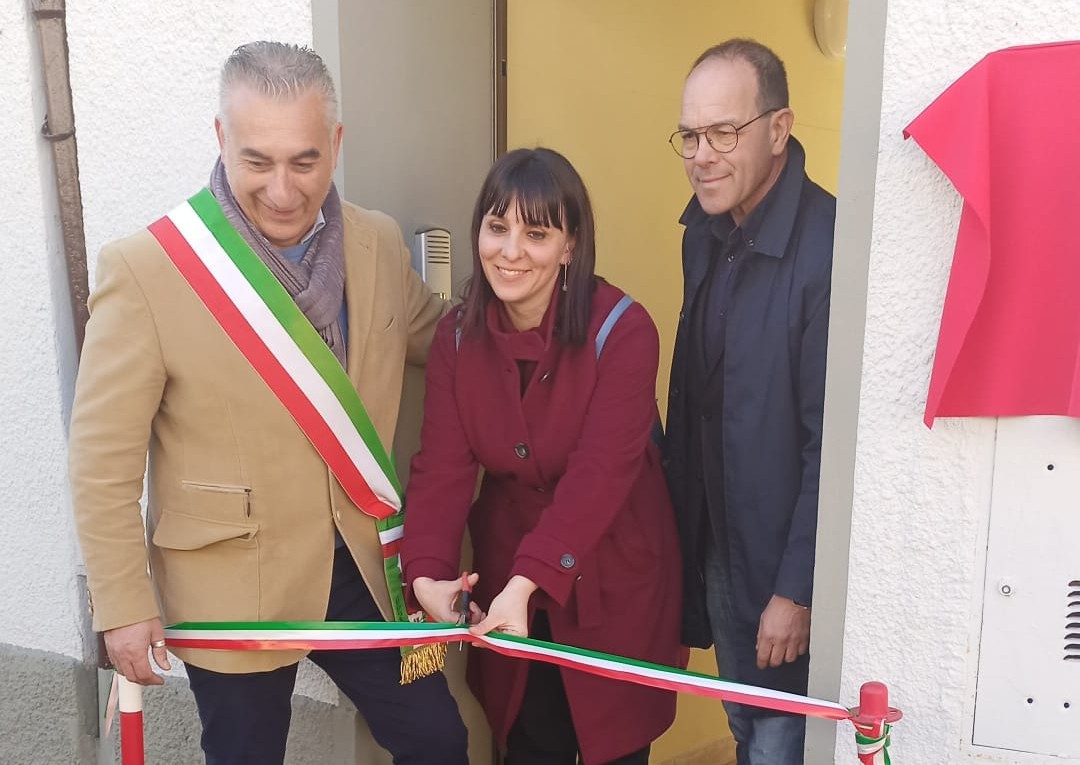 A Sale inaugurati gli appartamenti per persone fragili nel beni confiscati alla criminalità