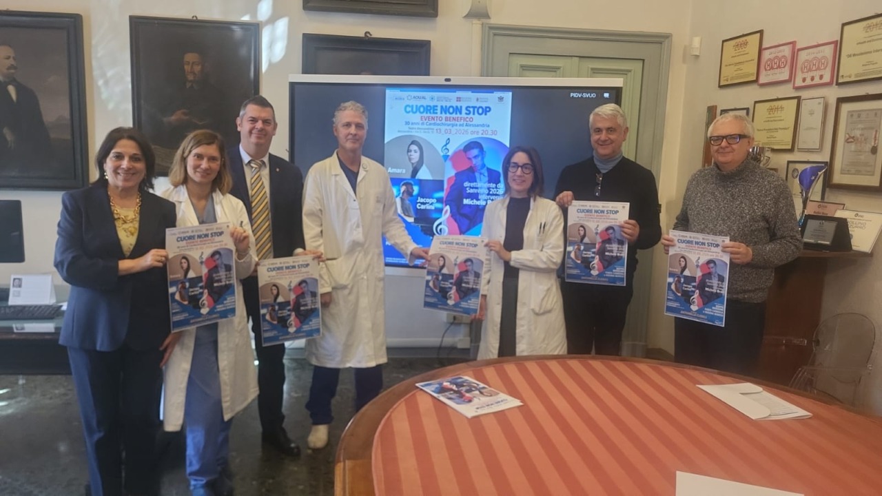 Cuore Non Stop: le iniziative per i 30 anni della Cardiochirurgia di Alessandria