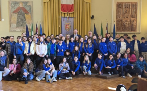La visita degli alunni dell’Istituto Scolastico “Angelo Custode” di Alessandria a Palazzo Ghilini