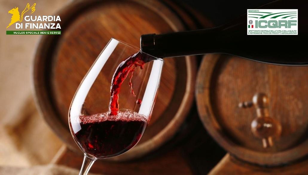 Sequestrati 2,5 milioni di litri di vino falsamente certificati. L’operazione in tutta Italia