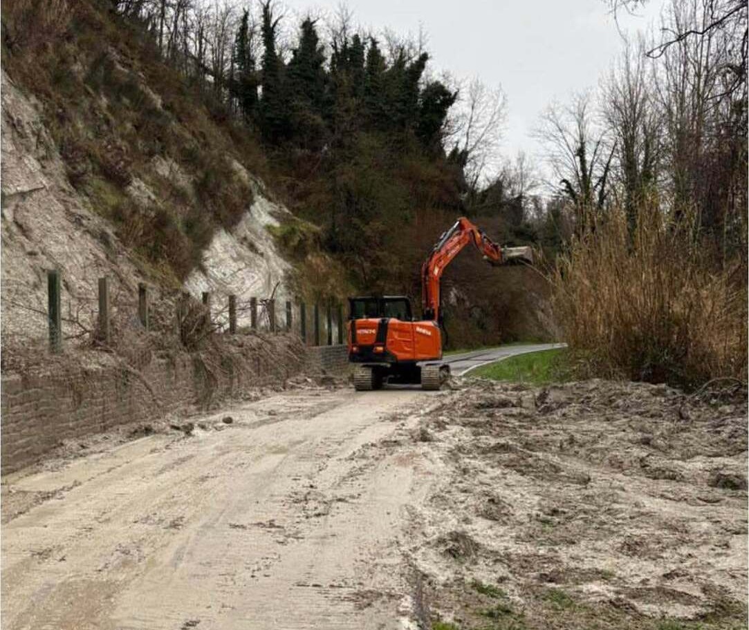 Frana frazione Pieve Silvano d'Orba