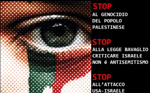 Domani in piazzetta della Lega di Alessandria il presidio del Coordinamento per la Palestina