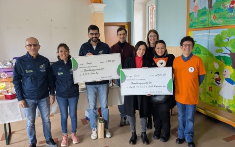 La donazione dell’Oratorio di Giarole all’associazione sportiva per disabili “ASCD Silvana Baj”