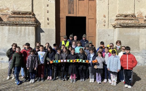 San Giorgio Monferrato, la “Staffetta della Memoria” coinvolge i bambini della Scuola Primaria