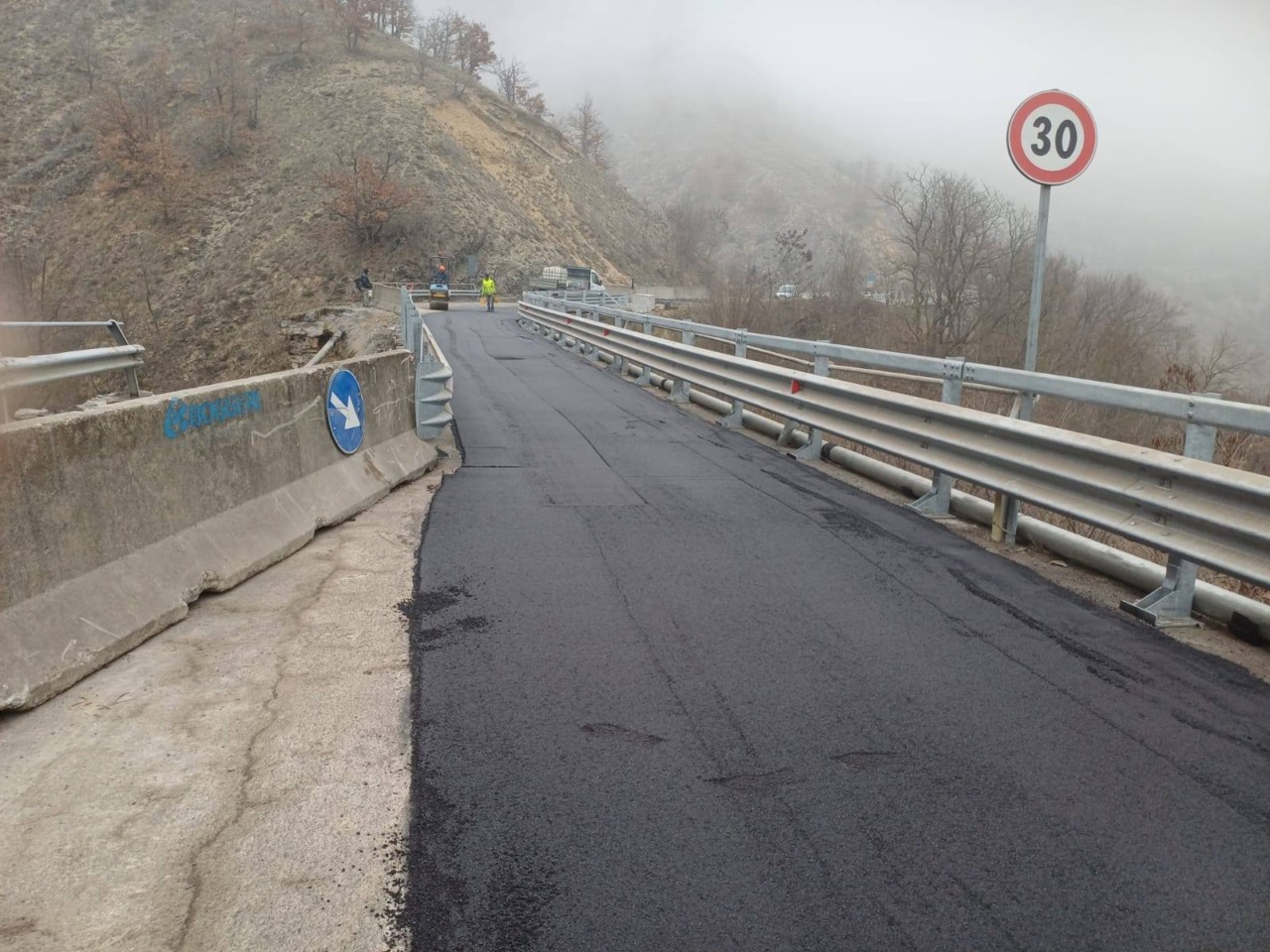 Il ponte della Castagna in Val Borbera riaperto a senso unico alternato e senza chiusure temporanee