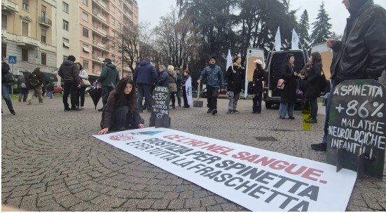 Inchiesta bis inquinamento Pfas: si va in aula il 3 giugno. I cittadini in presidio