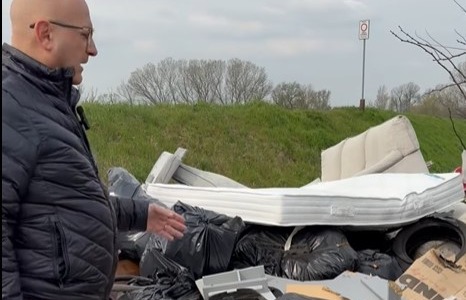 Discarica abusiva in via Stortigliona a Spinetta Marengo: Priano (FdI) chiede al Comune di intervenire