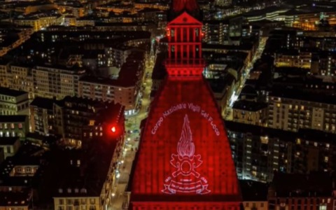 A Torino la cerimonia per gli 87 anni dei vigili del fuoco