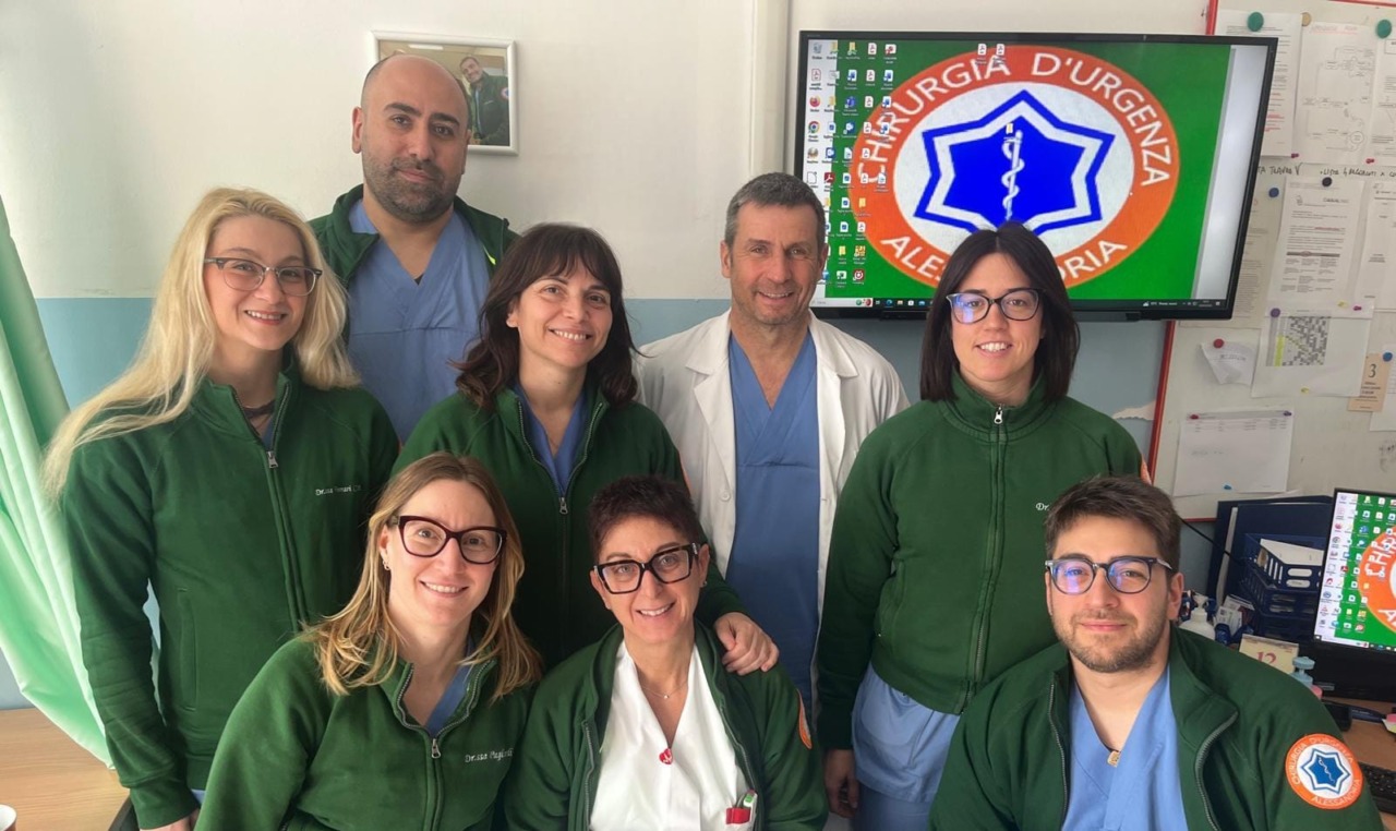 Paziente di quasi 100 anni operata con successo per un’occlusione intestinale all’ospedale di Alessandria