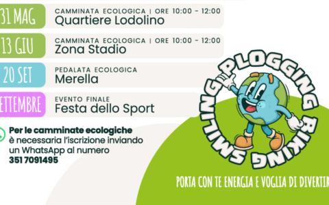 “Plogging, Biking & Smiling”: a Novi Ligure due sabati tra gioco e cura dell’ambiente