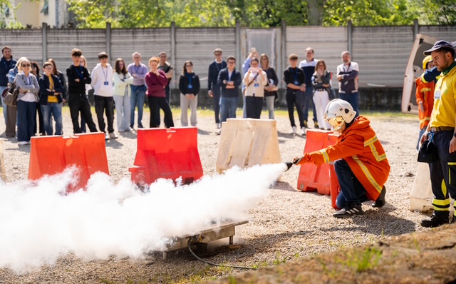 Alla Roquette l’evento dedicato alla prevenzione degli incendi con i figli dei dipendenti