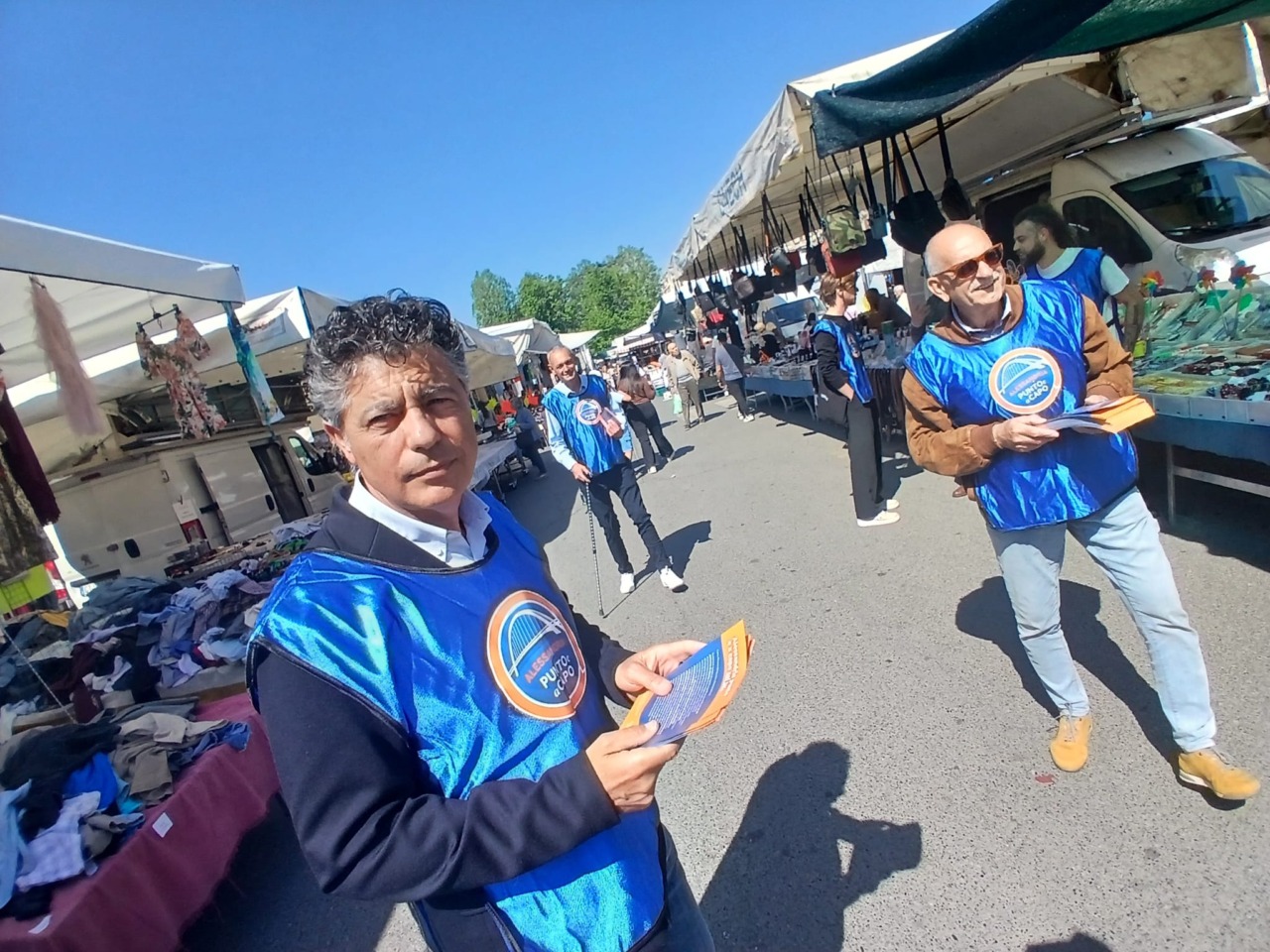 Trasferta nei mercati per l’Associazione Alessandria punto e a capo