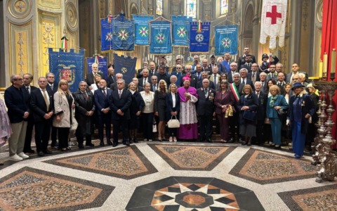 L’associazione nazionale insigniti di benemerenze ha festeggiato 25 anni ad Alessandria
