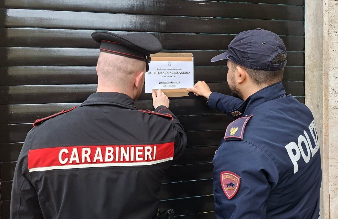 Risse, spaccio di droga e aggressioni: chiuso un locale a Casale Monferrato