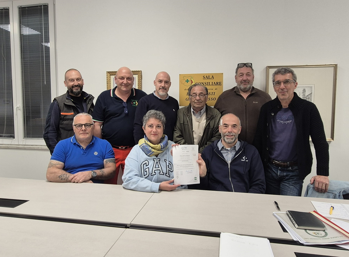 La Croce Verde Ovadese celebra 80 anni e ottiene la certificazione Iso 9001