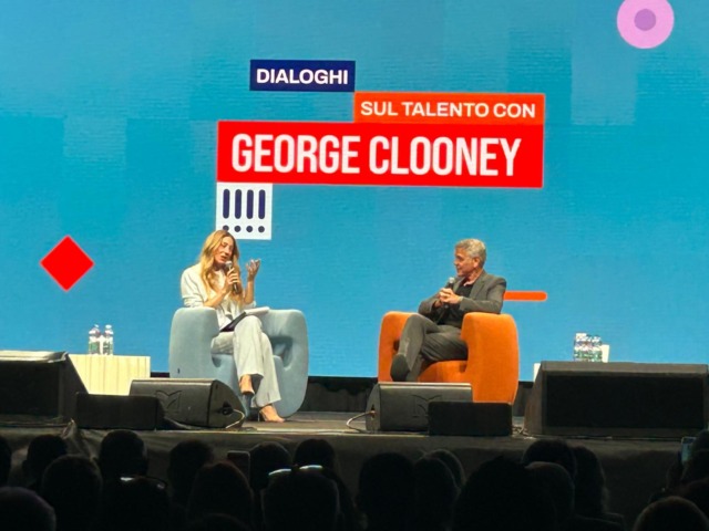 L’attore George Clooney a Cuneo ospite dell’evento “Dialoghi sul Talento”