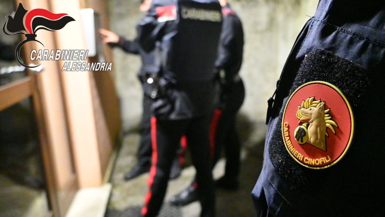 Smantellata rete di spaccio ad Alessandria: arrestate quattro persone