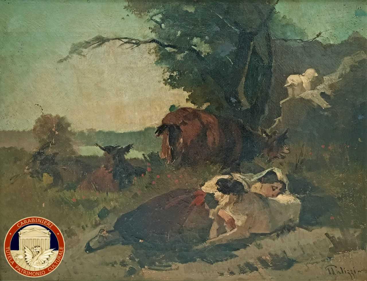 I Carabinieri restituiscono al Comune di Feltre un dipinto sottratto nel 1972