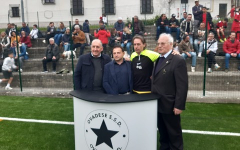 L’Enrico Chiesa team inaugura ad Ovada un nuovo campo in erba sintetica