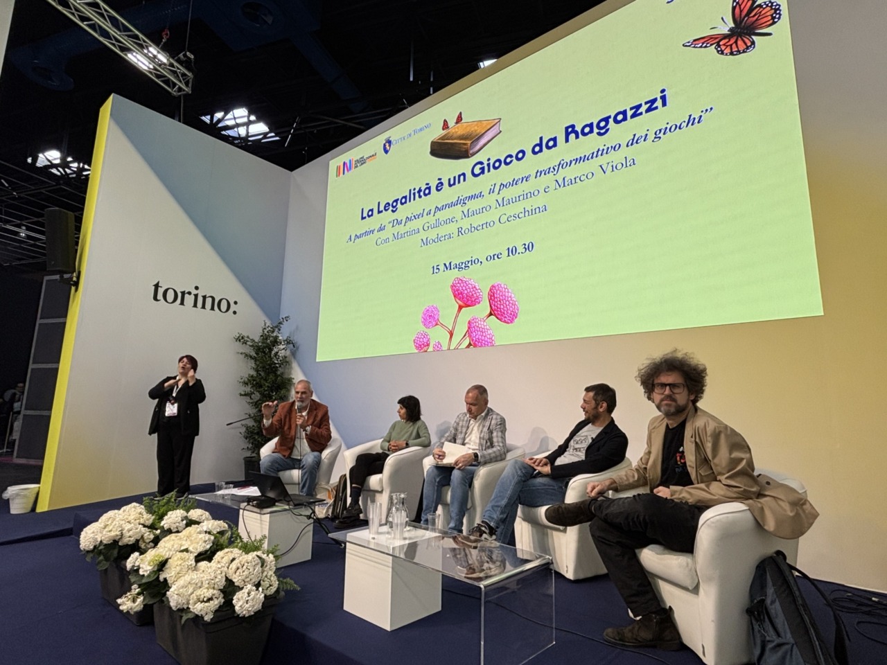 Gioco, intelligenza artificiale e legalità al Salone del Libro con la Polizia Locale di Torino