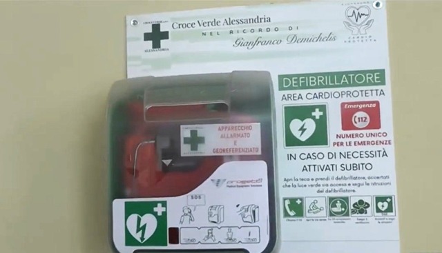 La Croce Verde premiata a Roma per il progetto “Alessandria cardioprotetta”
