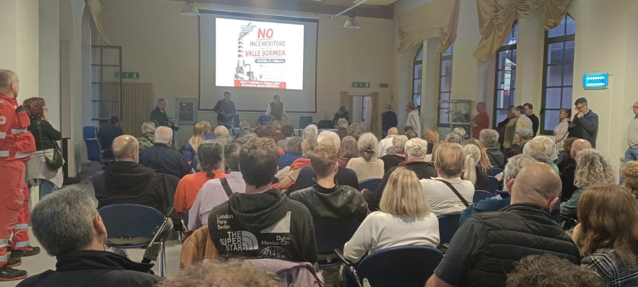 La Valle Bormida dice “No” all’inceneritore nell’area dell’ex Acna di Cengio