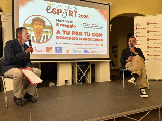 L’ex campione juventino Domenico Marocchino ospite di “Mercoledì è sport” a Molare