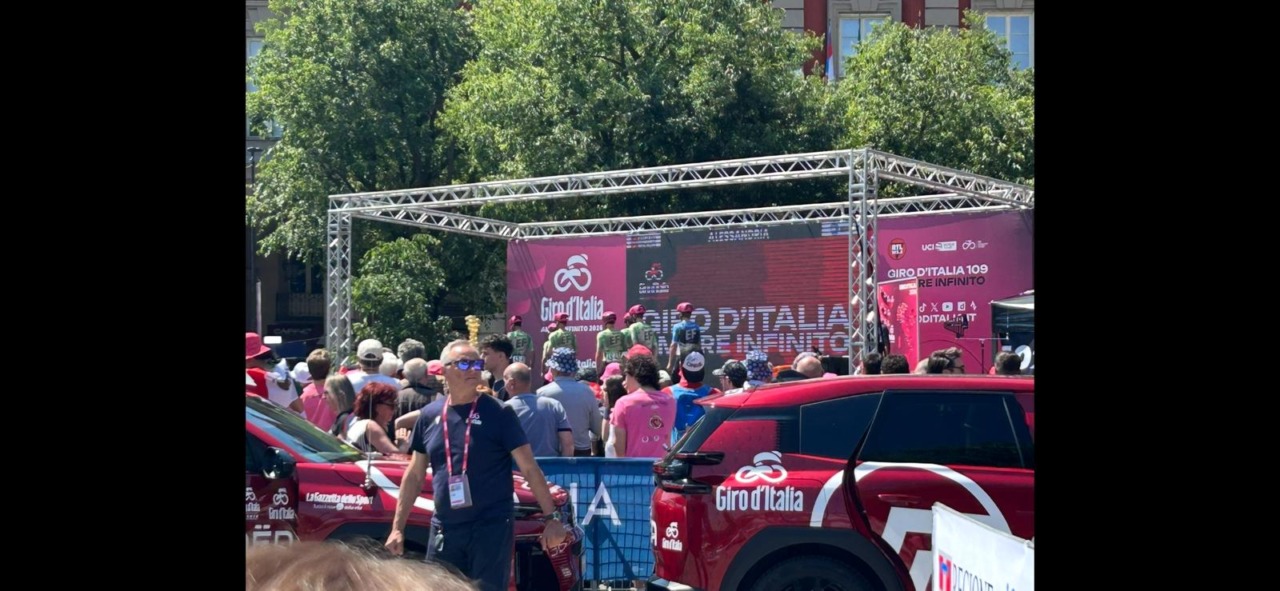 Alessandria in rosa per la 13° tappa del Giro d’Italia