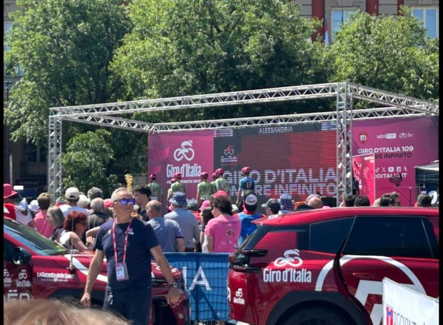 Alessandria in rosa per la 13° tappa del Giro d’Italia