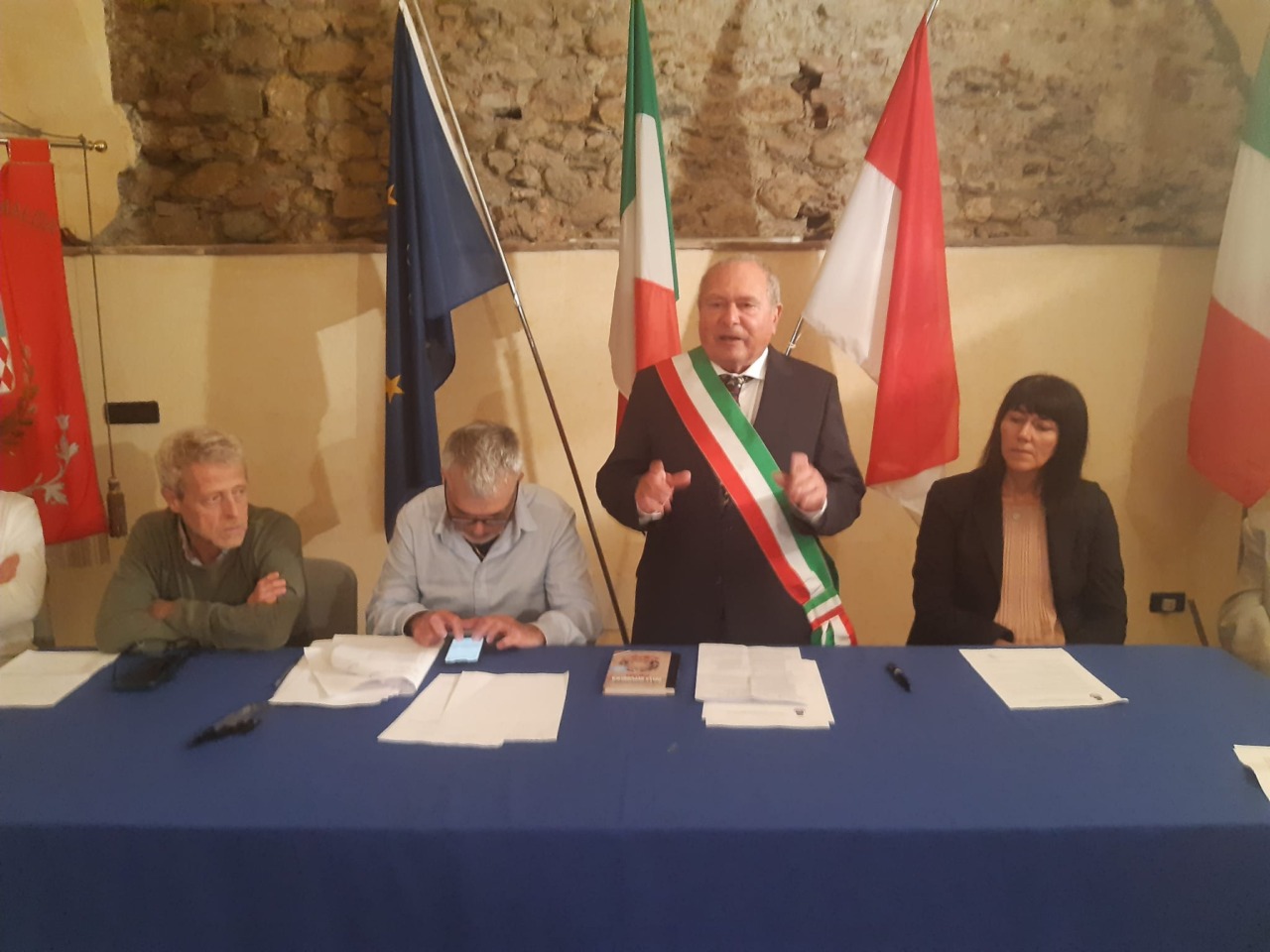 Insediata la nuova Giunta di Rocca Grimalda. A guidarla per la quarta volta il sindaco Cacciola
