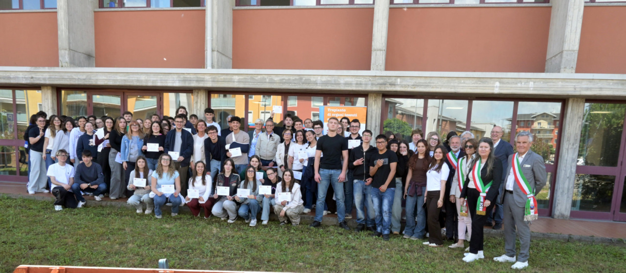 Novi Ligure: 39 nuovi Ambasciatori del Dono tra gli studenti dell’Amaldi e del Ciampini