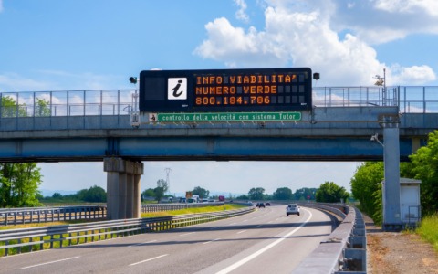 Sei nuovi tutor attivi da oggi sull’autostrada A7 Milano – Serravalle