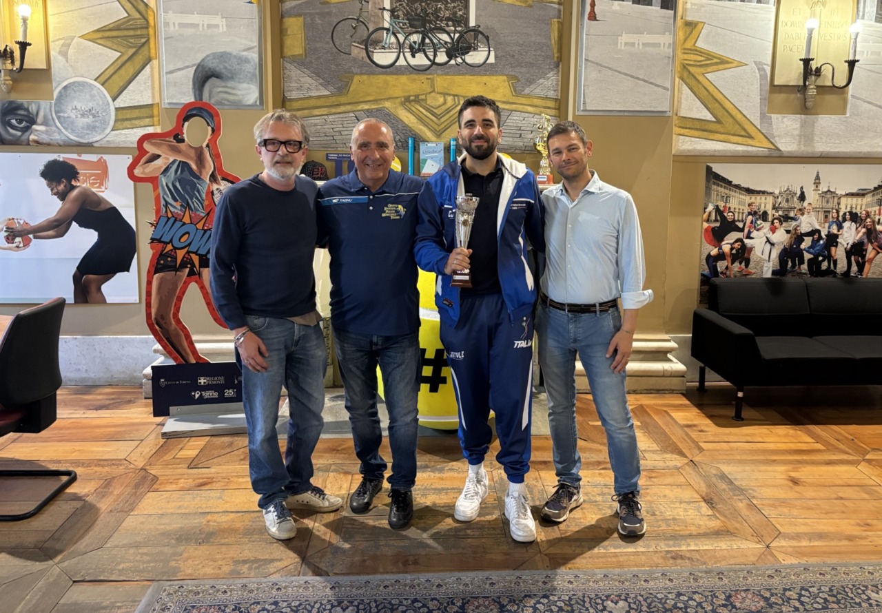 Polizia locale di Torino, Marco Simonetti campione del mondo di pallavolo con la Nazionale Forze dell’Ordine