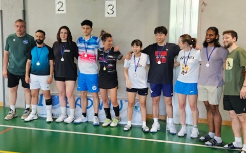 Successo a Torino per il Badminton Novi al “Badminton sotto la Mole”