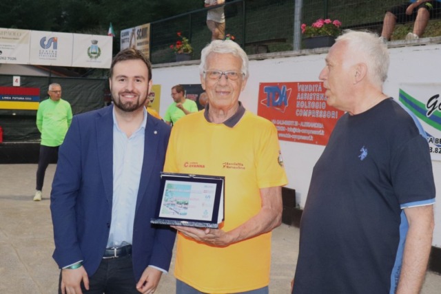 La notte dei campioni pro Gaslini nella bocciofila Morsaschese in festa