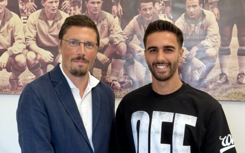 Il centrocampo Diego Larotonda entra nella squadra dell’Alessandria Calcio