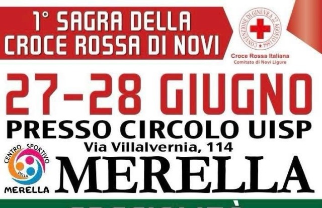 Cibo, musica e solidarietà: a Merella la prima Sagra della Croce Rossa di Novi
