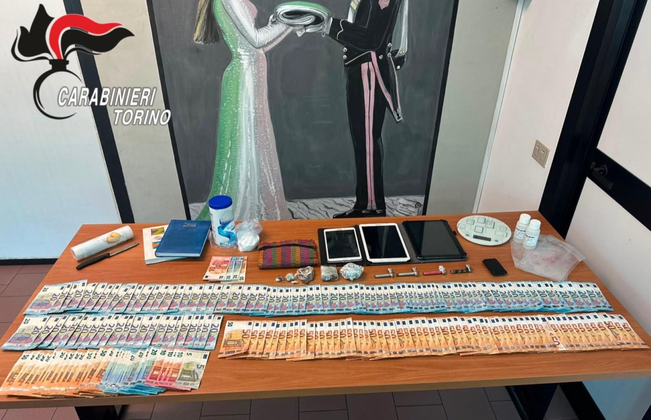 Operazione antidroga a Cascinette d’Ivrea: arrestata una coppia per spaccio