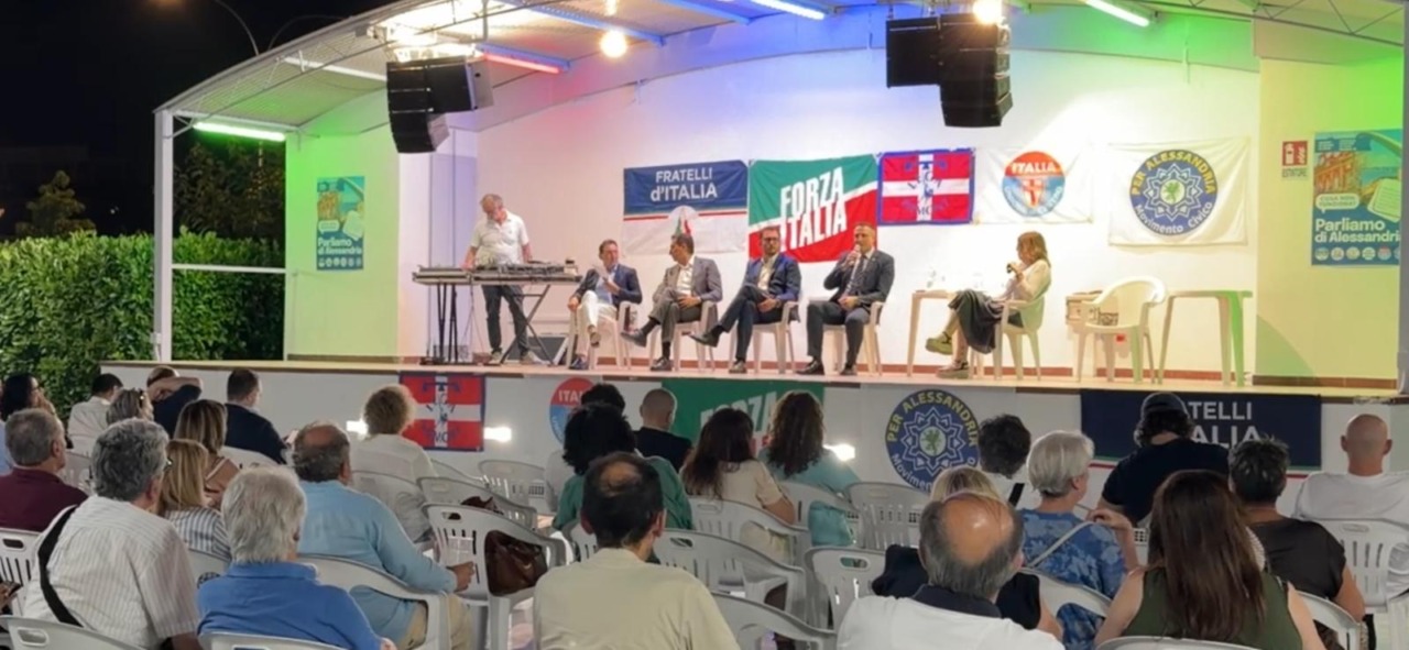 “Parliamo di Alessandria”: successo di pubblico per l’incontro del centrodestra con i cittadini