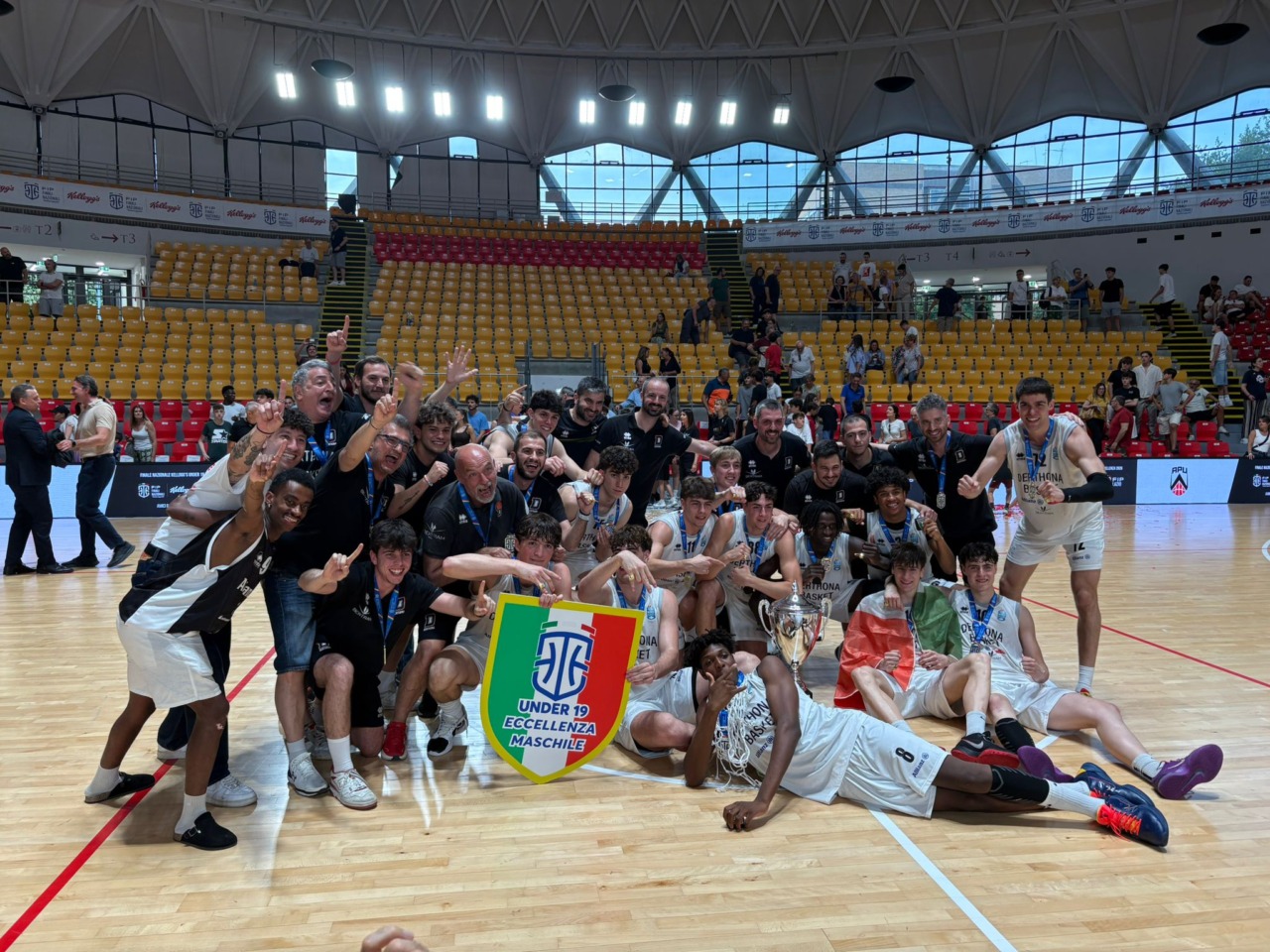 Derthona Basket Under 19 campione d’Italia, scudetto storico