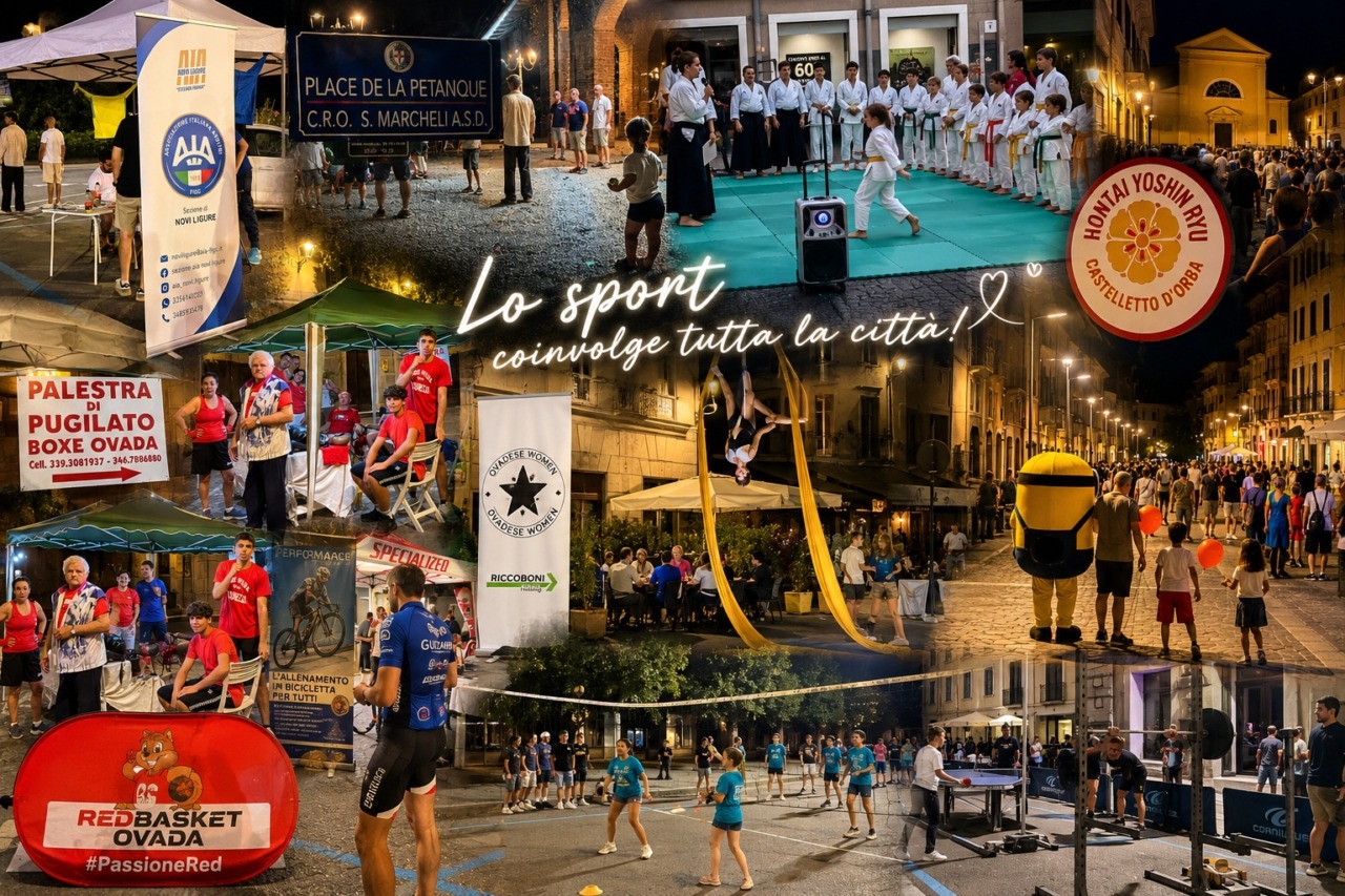 Successo per la prima edizione della notte dello sport ad Ovada