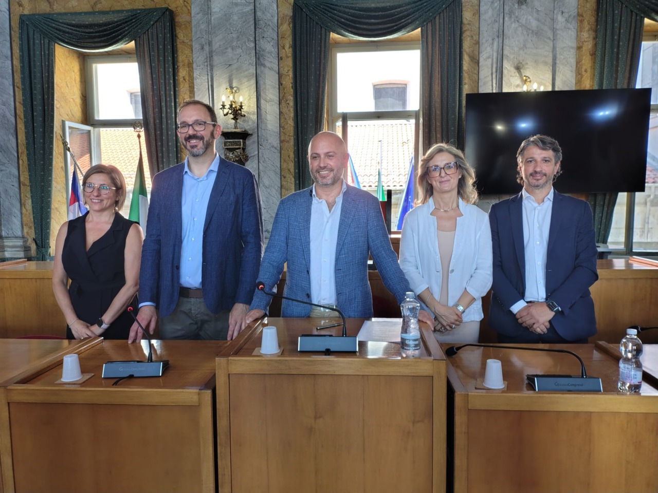 Valenza: presentata la nuova giunta del sindaco Ballerini