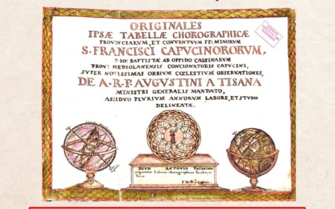 Cassine celebra San Francesco: in mostra dal 26 luglio il raro atlante geografico delle Province Cappuccine