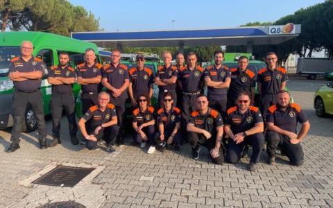 Incendi boschivi: Colonna mobile della Protezione Civile del Piemonte in aiuto alla Calabria