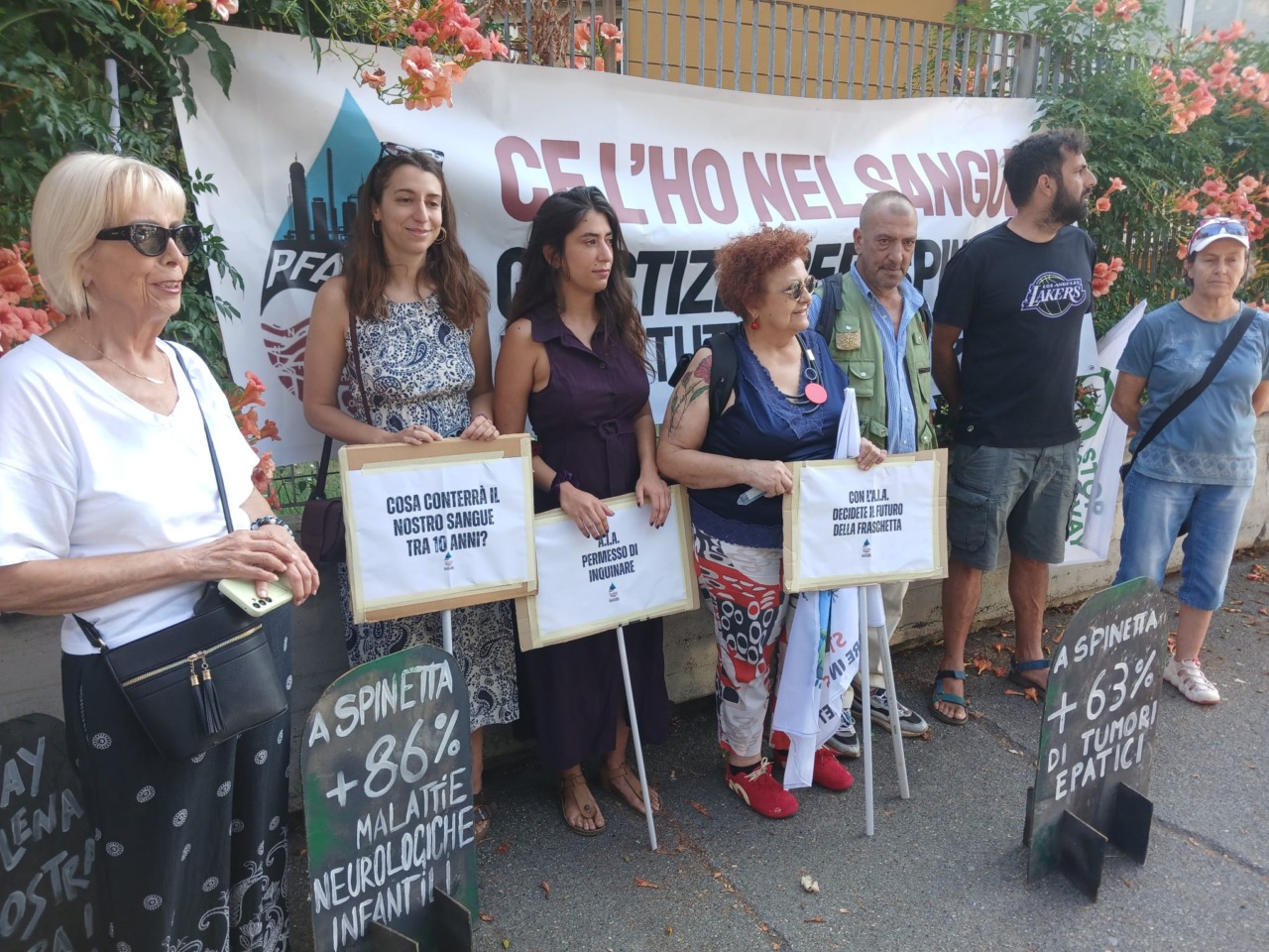 Stop alla produzione dei Pfas a Spinetta Marengo. Lo chiedono i comitati dei cittadini